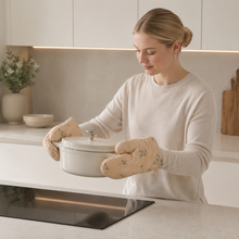 Floral Oven Mitt for Everyday Kitchen Use grouped product view