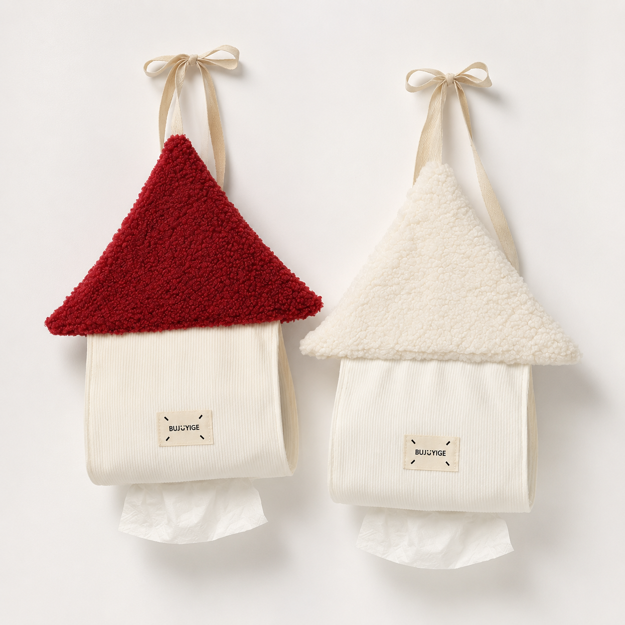 House-Shaped Wall Hanging Tissue Holder | Sherpa Roof