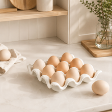 9-Egg Refrigerator Tray | Stackable PET Egg Holder