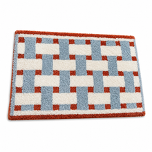 Geometric Tufted Rug 40×60cm | Machine Washable Mat
