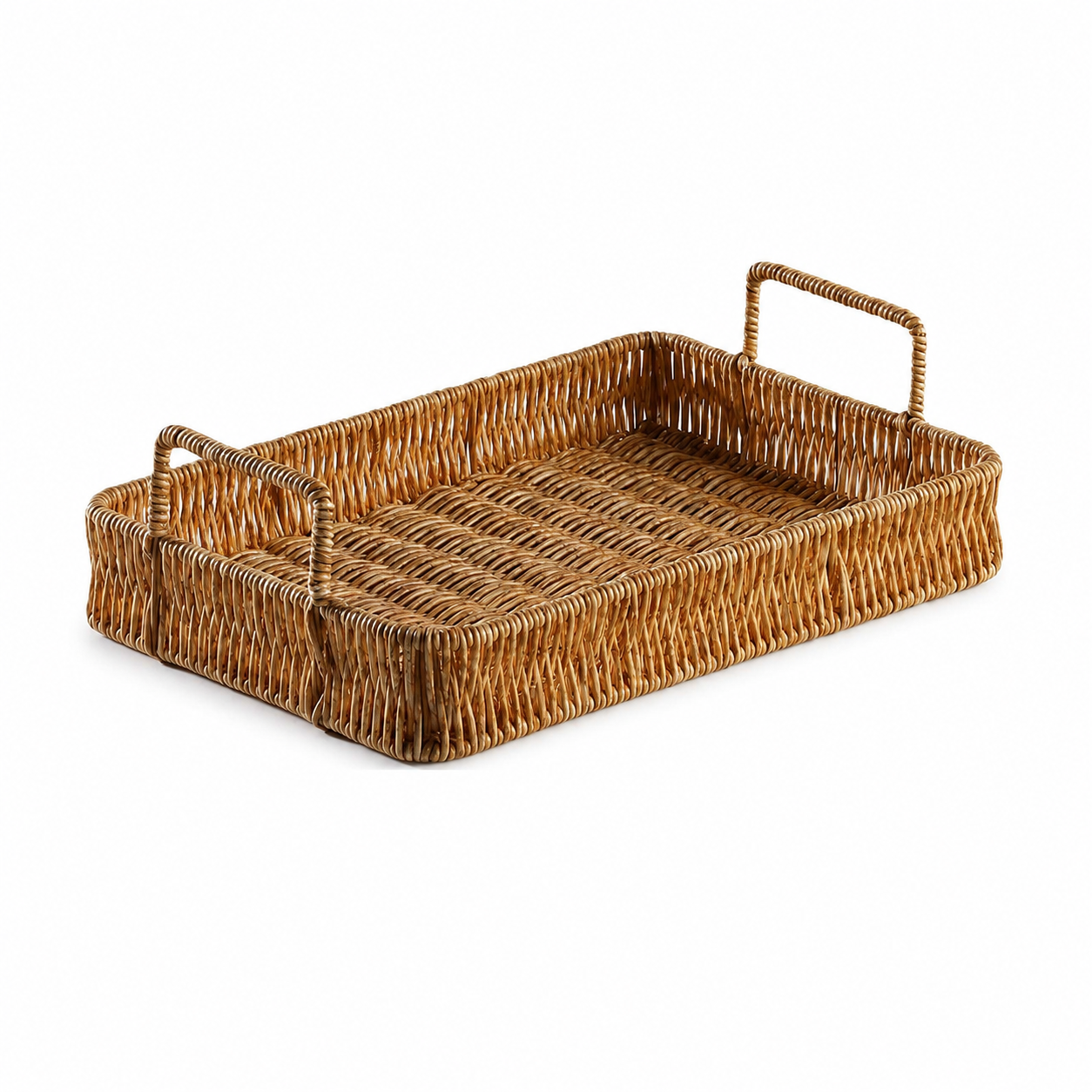 rattan fruit basket product view