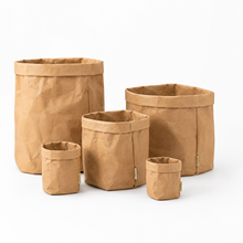 Washable Kraft Paper Plant Pot Cover & Storage Bag | 5 Sizes