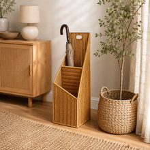 Woven Umbrella Stand for Entryway Storage size or option view